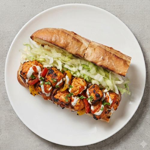 Chicken Tikka Hoagie 