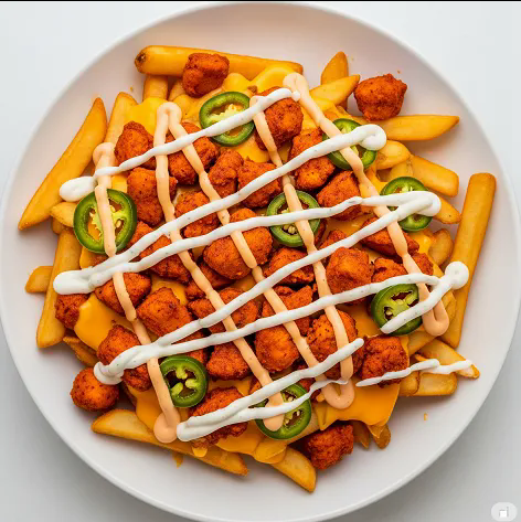 Bbq Chicken Loaded Fries 