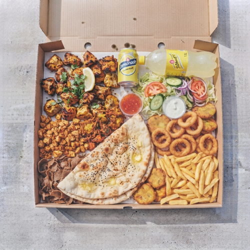 Gold Munchy Box 