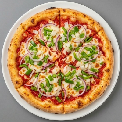 Mexican Volcano Pizza 