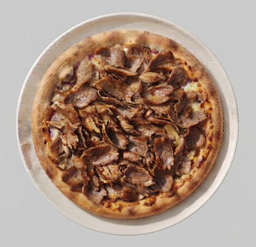 Stir Fry Doner Pizza 